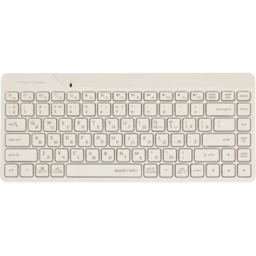 Клавиатура + мышь A4Tech Fstyler FG2200 Air2 клав:бежевый мышь:бежевый USB беспроводная slim